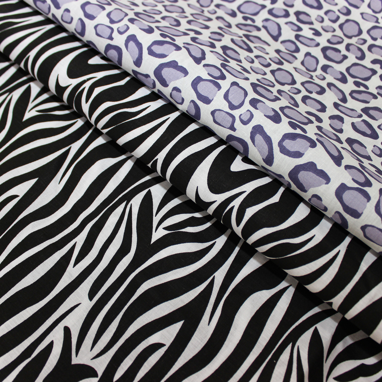 Ткань для постельного белья Бязь "Gold" Lux "ЗЕБРА" GL1416 (A+B) - (50м+50м)