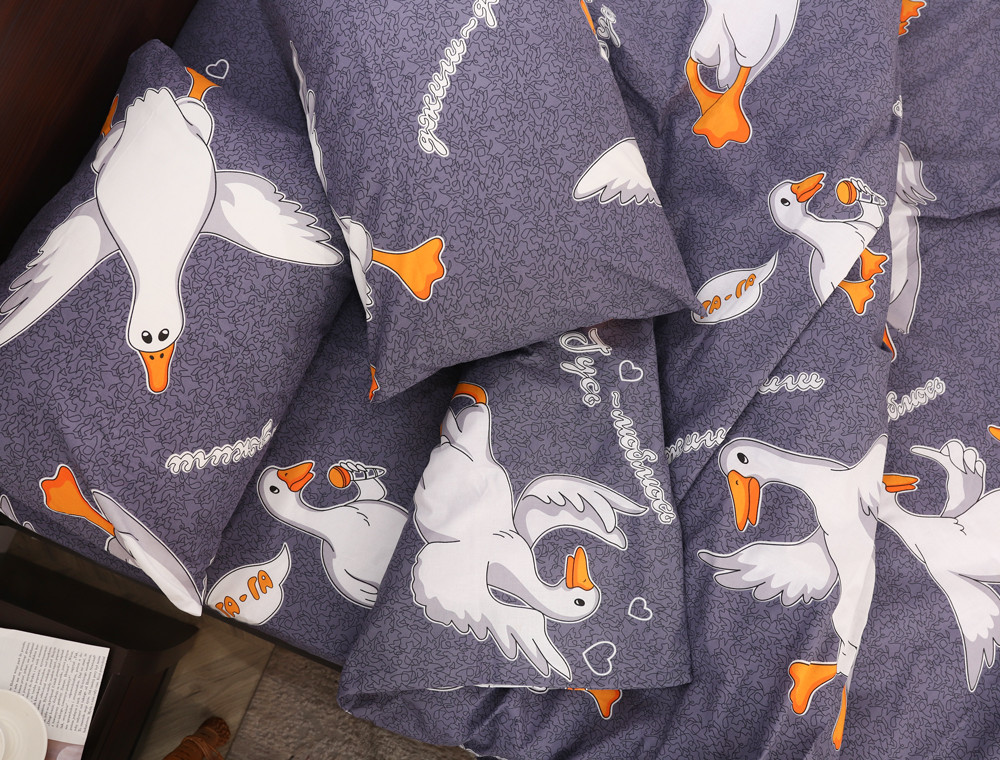 Двуспальный набор постельного белья 180*220 из Бязи "Gold" №151604 Черешенка™