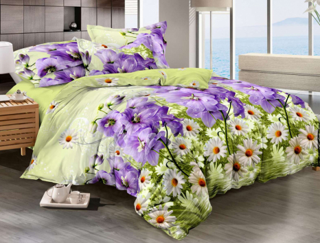 Тканина для постільної білизни Сатин S-181 (A+B) - (60м+60м)