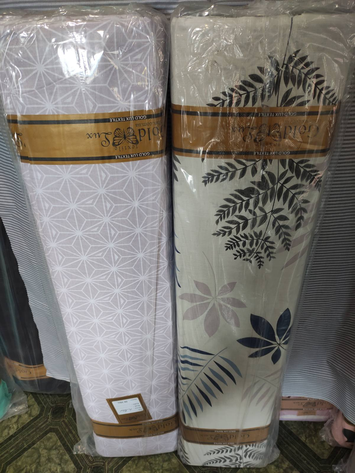 Тканина для постільної білизни Бязь "Gold" Lux GL1478 (A+B) - (50м+50м)