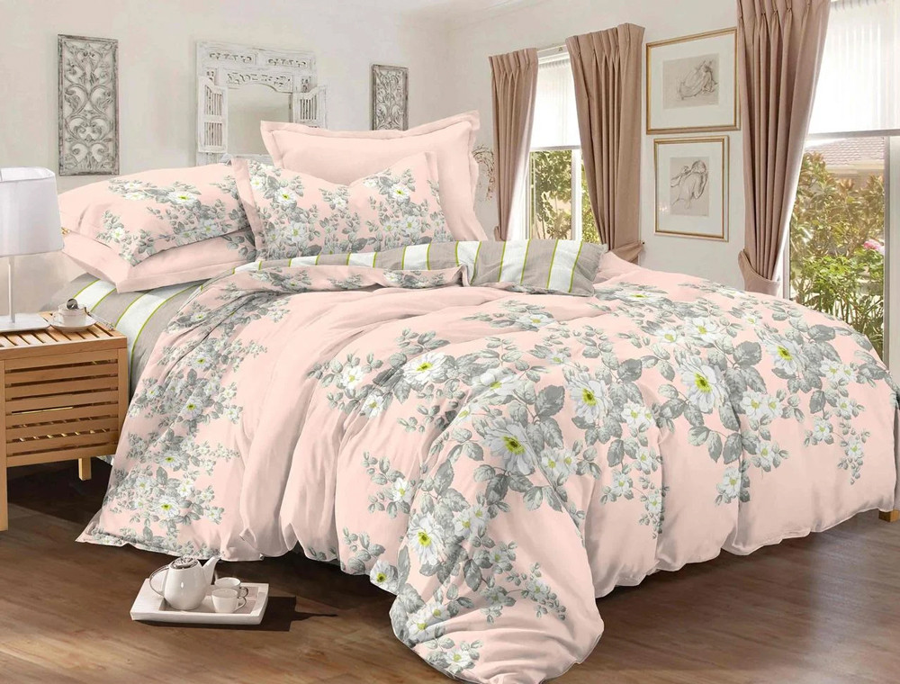 Ткань для постельного белья Сатин S23-4A (60м)