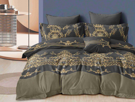 Сімейний набір постільної білизни 240*220 із полікотону №200154 Черешенька™