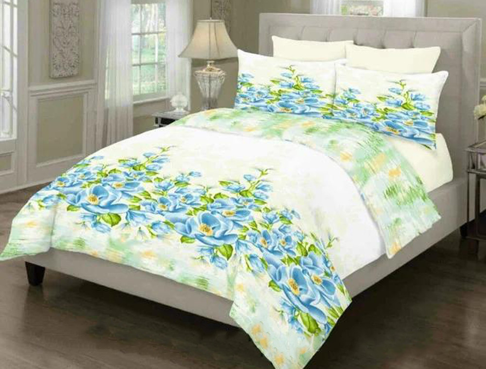 Ткань для постельного белья Бязь "Gold" Lux "Отражение на воде" GL4048