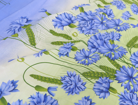 Двоспальний набір постільної білизни 180*220 із Бязі "Gold" №151002 Черешенка™