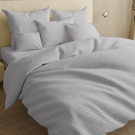 Сімейний набір постільної білизни із Бязі "Gold" з простирадлом на резинці №1410049 Черешенька™