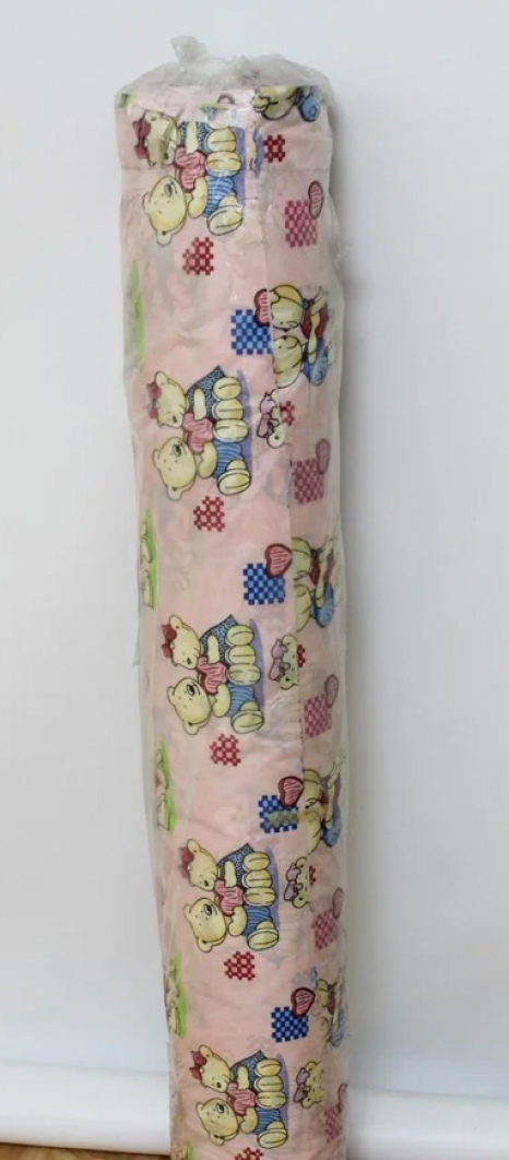 Ткань для постельного белья Бязь "Gold" Lux детская "Любовь Тедди " GLB193