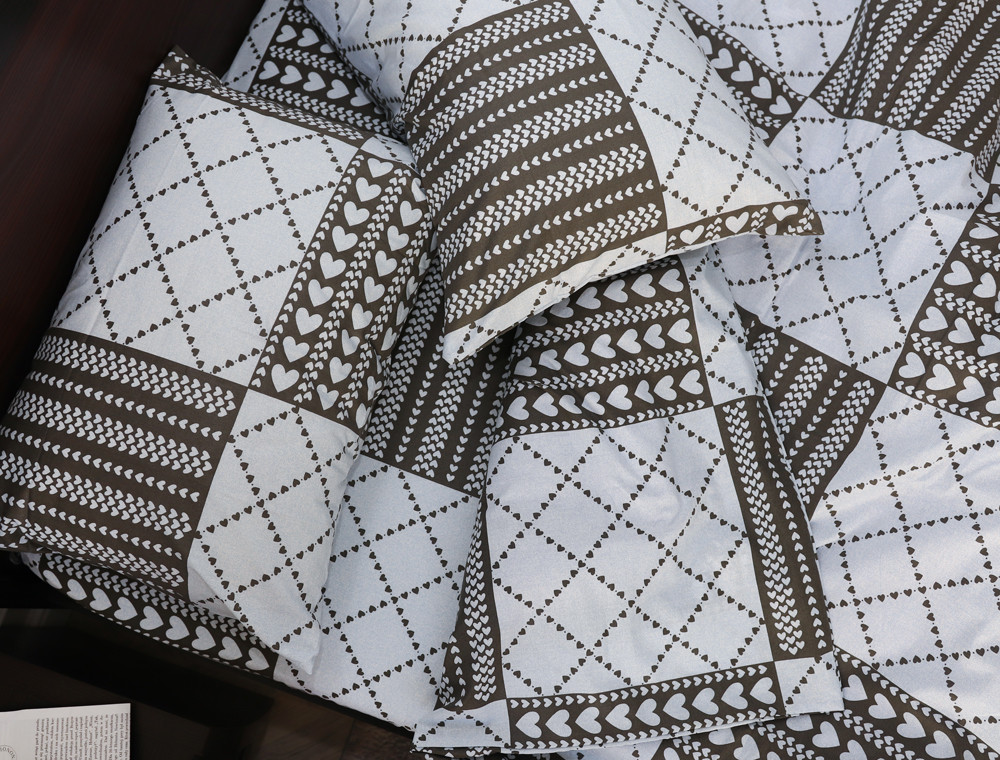 Семейный набор хлопкового постельного белья из Бязи "Gold" №153486 Черешенка™