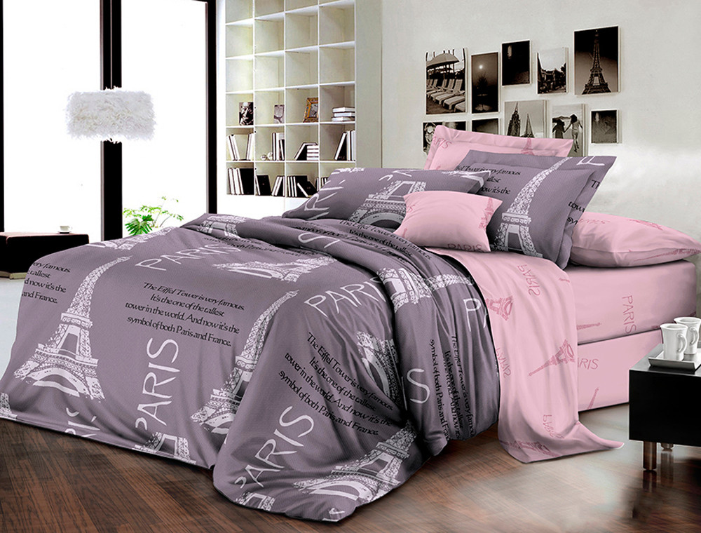 Сімейний набір постільної білизни із Ранфорсу №181979AB Черешенка™