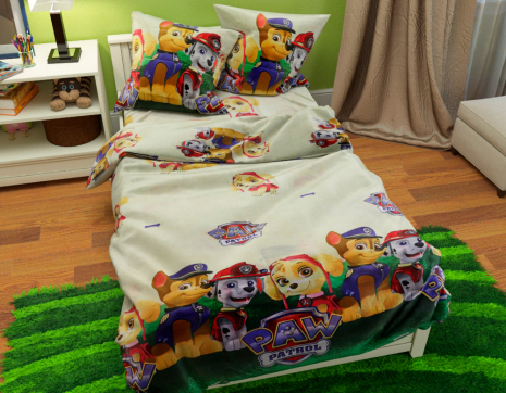 Дитячий комплект з Бязі "Gold" №614915 Черешенка™