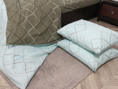 Евро макси набор постельного белья 200*220 из Бязи "Gold" №151164AB Черешенка™