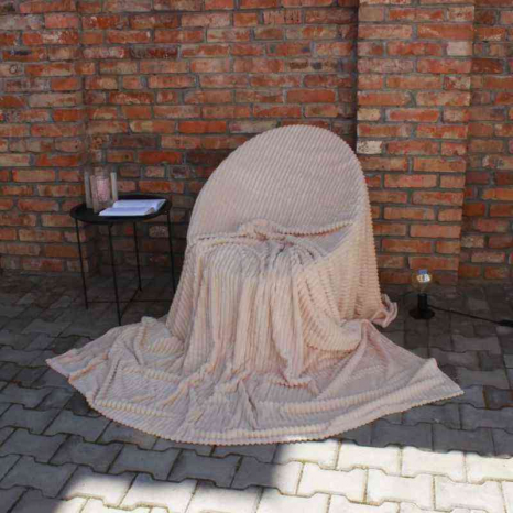 Євро-максі покривало-плед "смужка" (200*230) - f1_6