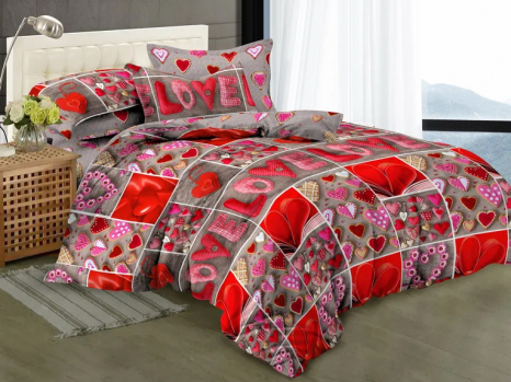 Тканина для постільної білизни Сатин S32-4A (60м)