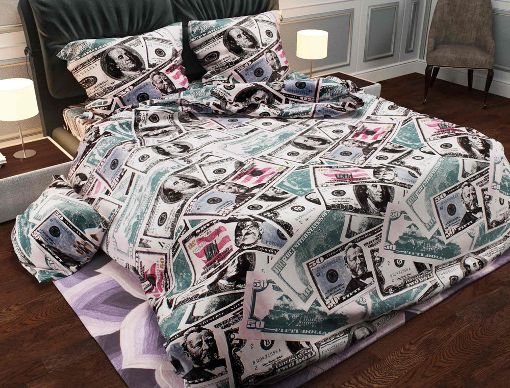 Ткань для постельного белья Бязь "Gold" Lux GL461