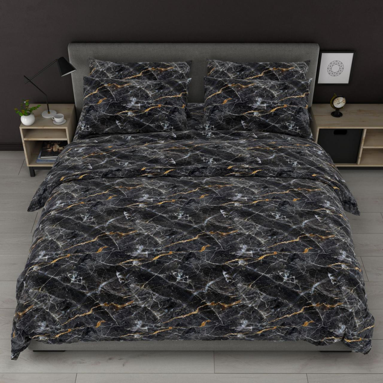 Двоспальний набір постільної білизни 180*220 із Бязі "Gold" №5118093 Черешенька™