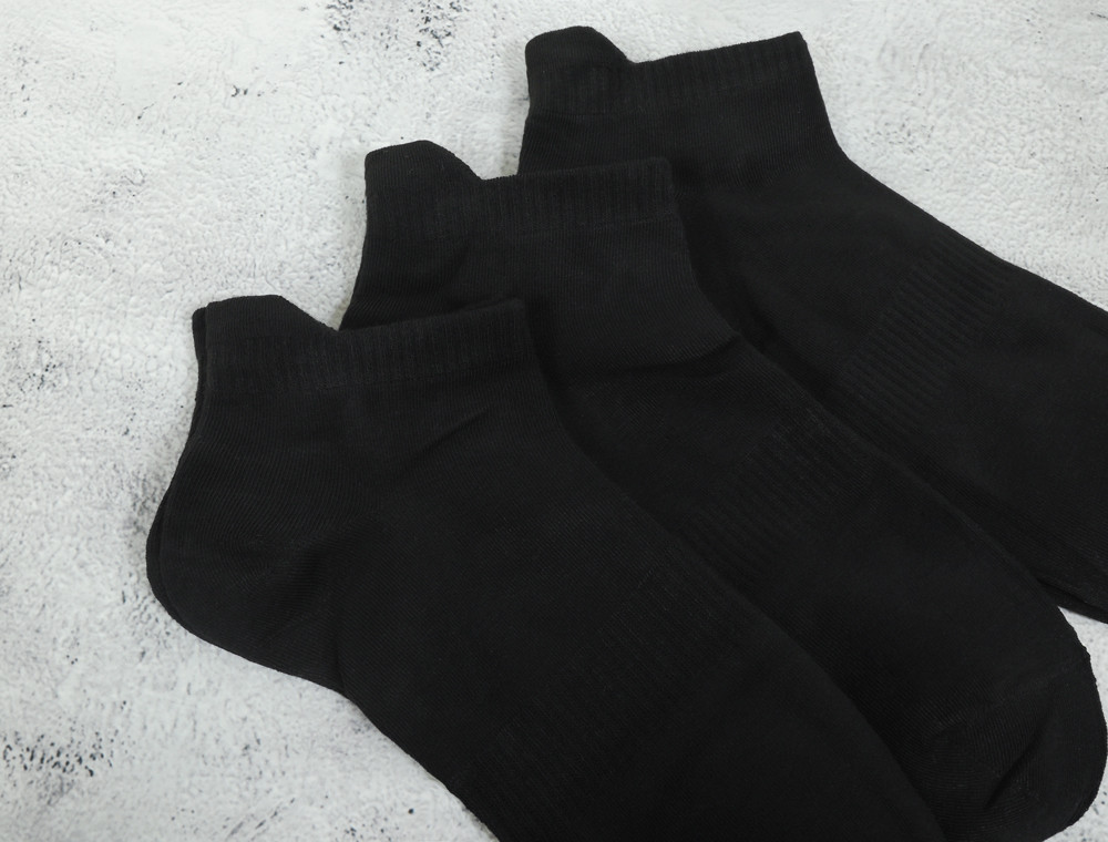 Мужские носки Корона короткие чёрные (41-47) №AY111-5