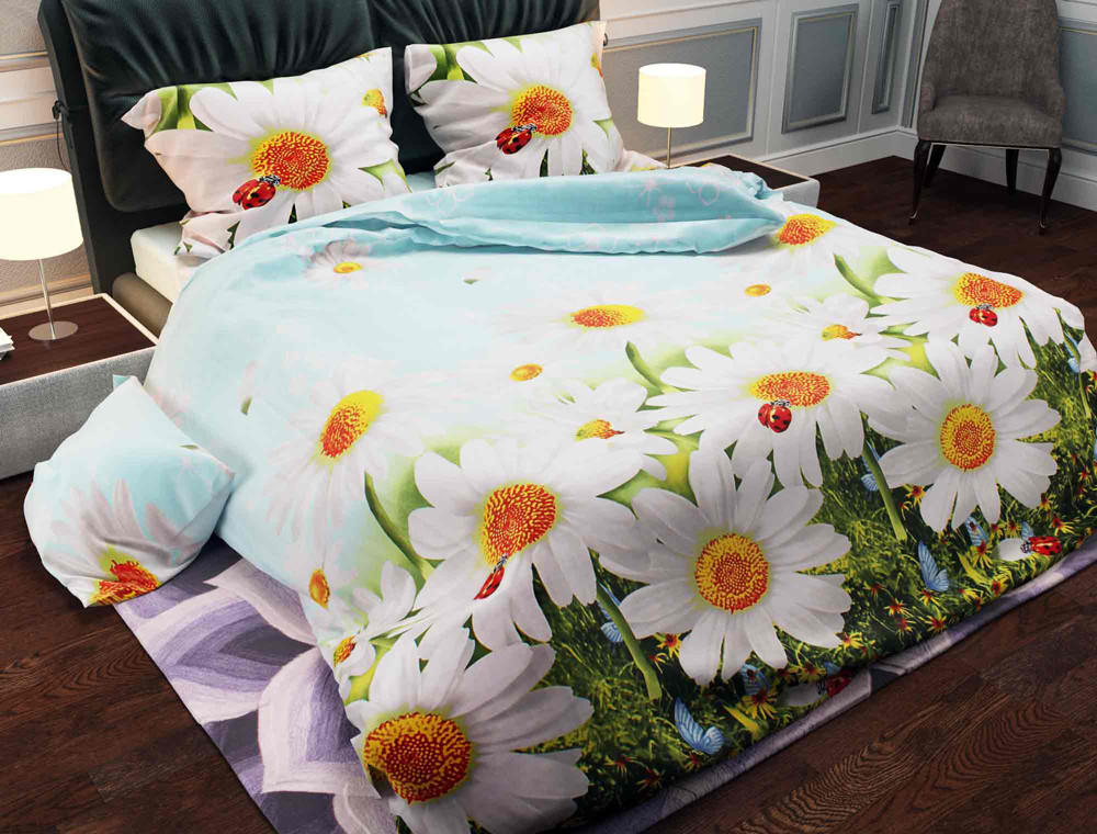 Тканина для постільної білизни Бязь "Gold" Lux GL750