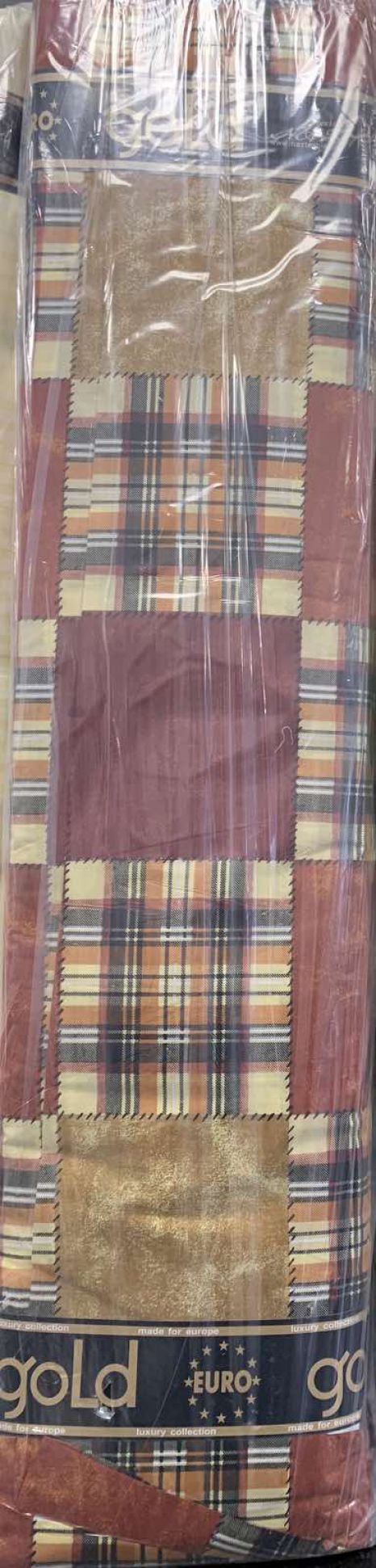 Ткань для постельного белья Бязь "Gold" Lux GL0116brown