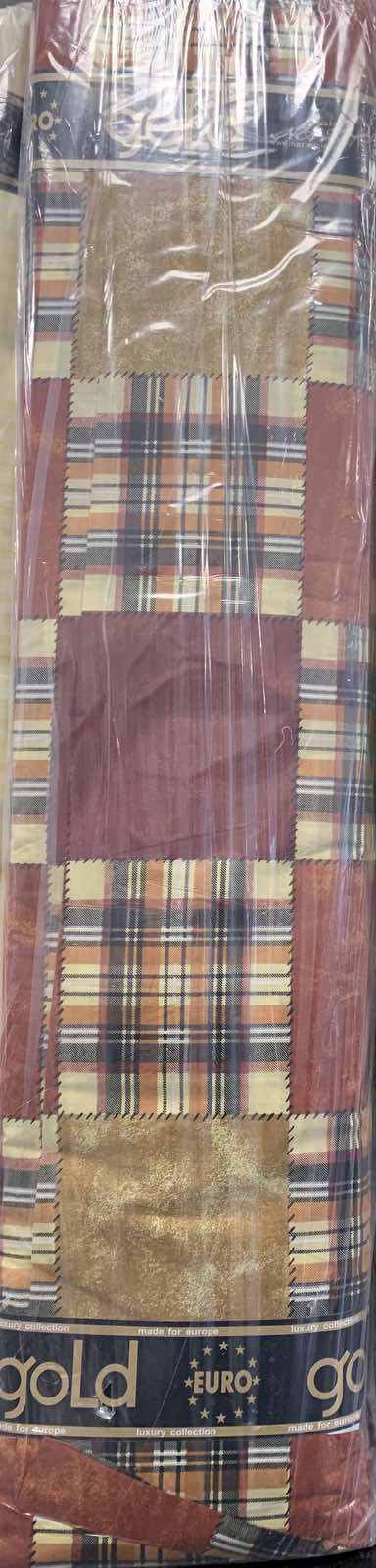 Ткань для постельного белья Бязь "Gold" Lux GL0116brown