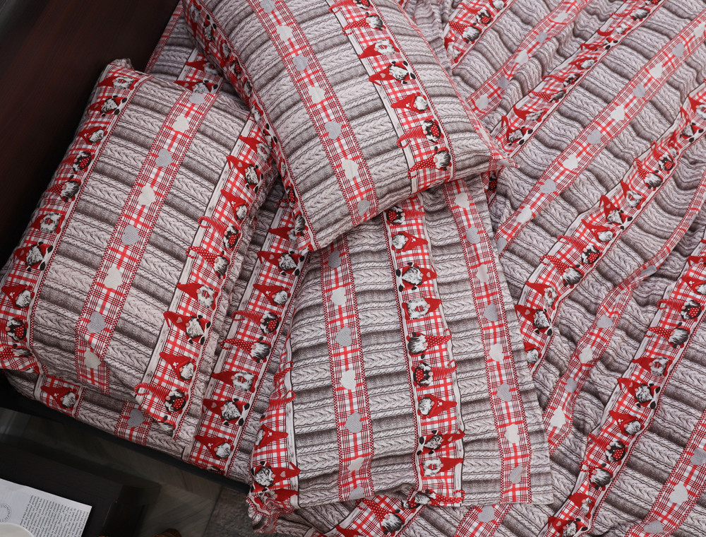 Евро макси набор постельного белья 200*220 из Фланели №95328 Черешенка™