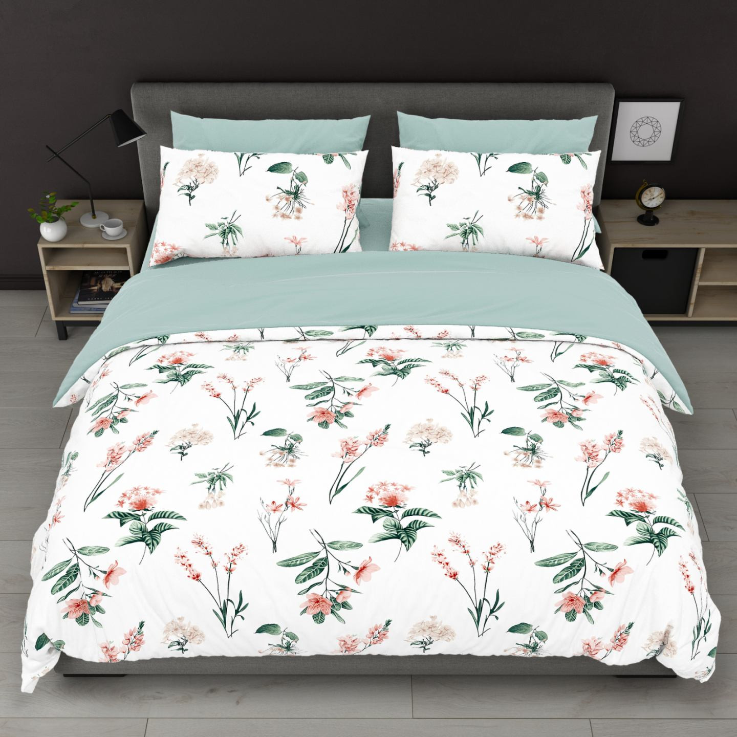 Ткань для постельного белья Бязь "Gold" Lux GL8286 (A+B) - (50м+50м)