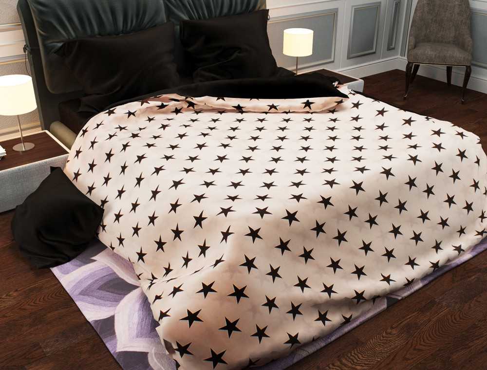 Ткань для постельного белья Бязь "Gold" Lux GL988 (A+B) - (50м+50м)