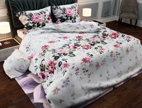 Ткань для постельного белья Бязь "Gold" Lux GL2895R