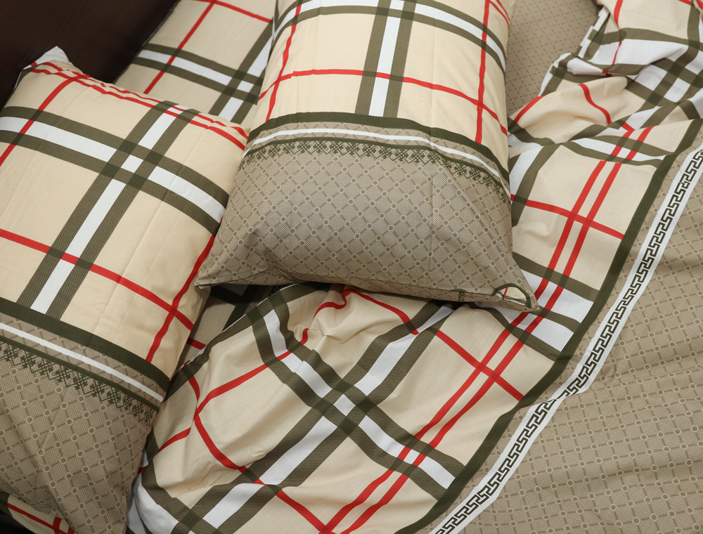 Семейный набор хлопкового постельного белья из Бязи "Gold" №154708 Черешенка™