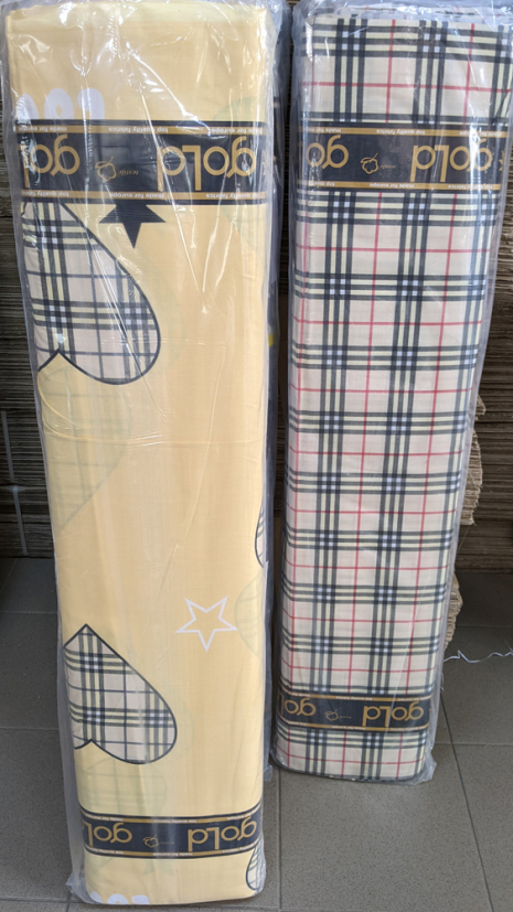 Ткань для постельного белья Бязь "Gold" Lux GL1837 (A+B) - (50м+50м)