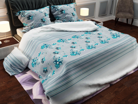 Тканина для постільної білизни Бязь "Gold" Lux GL998