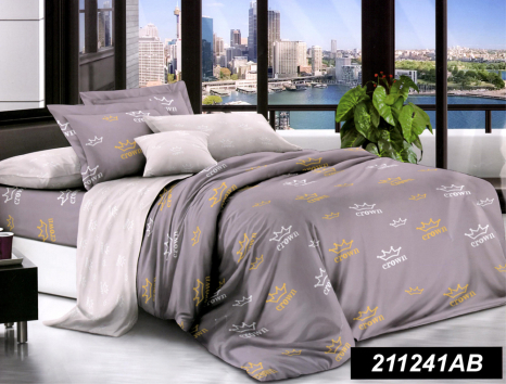 Євро-максі набір постільної білизни 200*220 із Ранфорсу №181241AB Черешенка™