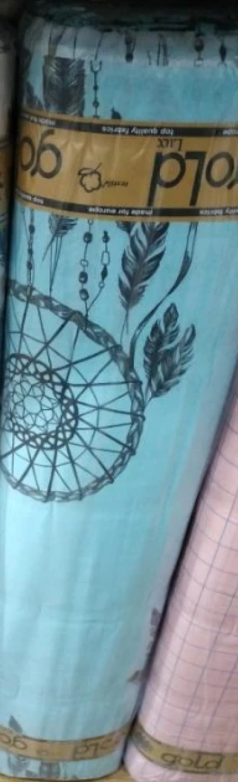 Ткань для постельного белья Бязь "Gold" Lux "Ловец снов" GL3930