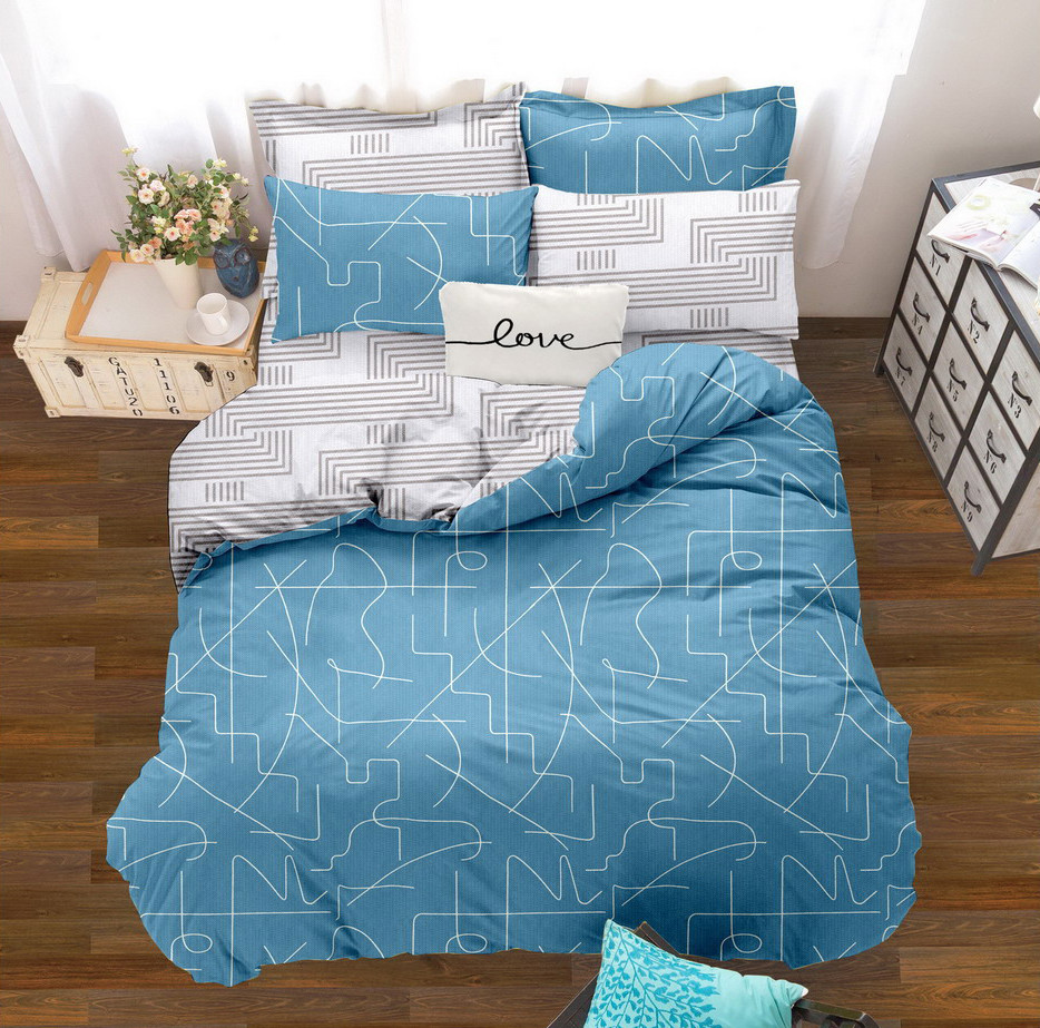 Ткань для постельного белья Ранфорс FFBL R-68-6(A+B) - (60м+60м)