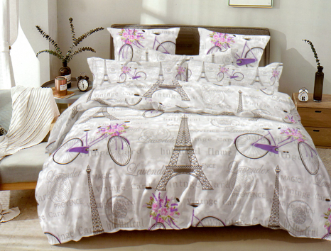 Евро набор постельного белья 200*220 из поликотона №207100 Черешенка™