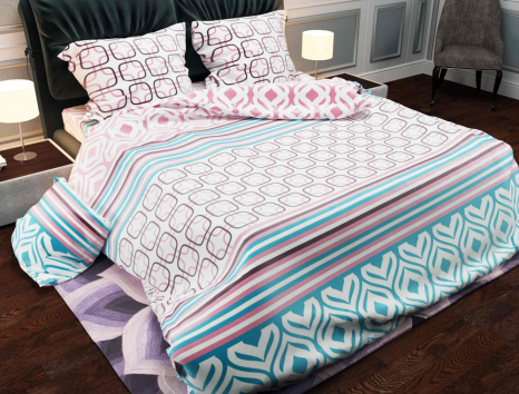 Ткань для постельного белья Бязь "Gold" Lux GL607