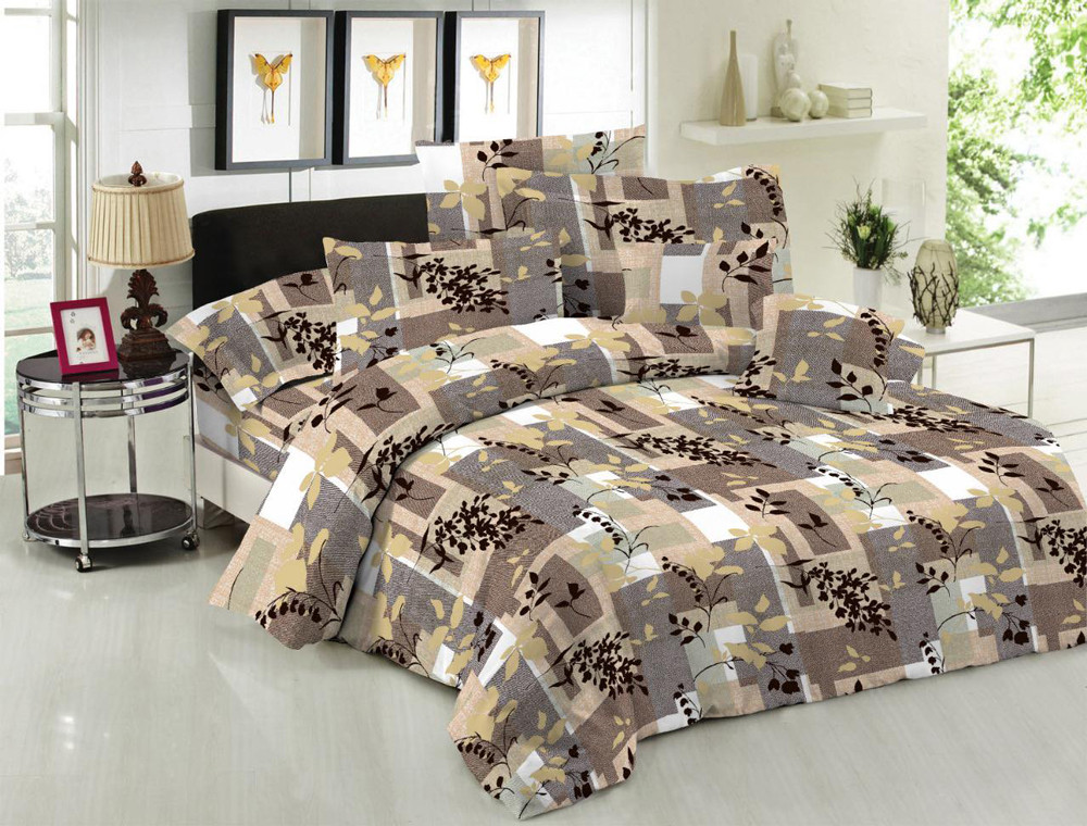 Ткань для постельного белья Бязь "Gold" Lux "Чудное цветенье" GL3886