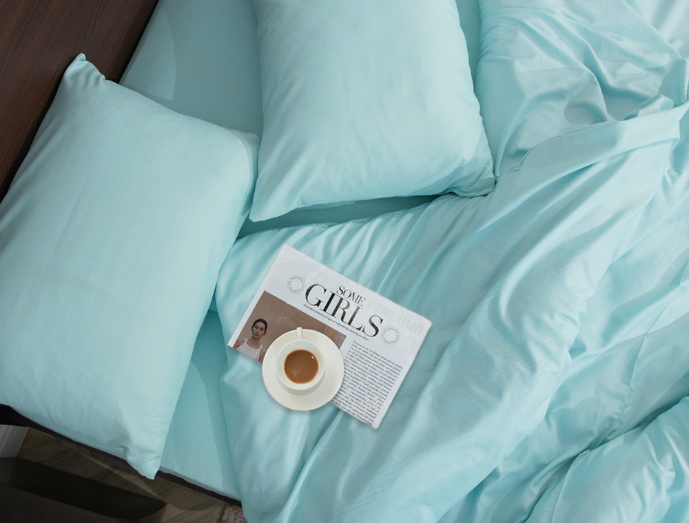 Євро набір постільної білизни 200*220 із мікрофібри №204608 Черешенка™