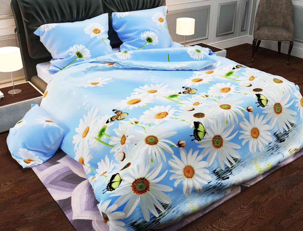 Ткань для постельного белья Бязь "Gold" Lux GL702 (A+B) - (50м+50м)