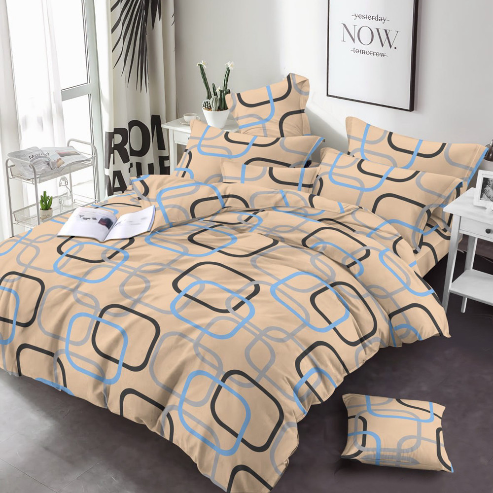 Ткань для постельного белья Бязь "Gold" Lux GL3406beige