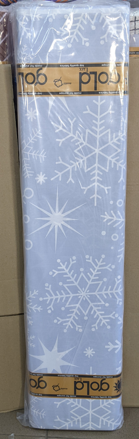 Ткань для постельного белья Бязь "Gold" Lux GL3480grey