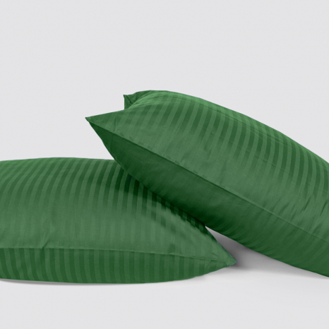 Двоспальний набір постільної білизни 180*220 з Страйп Сатину №546350