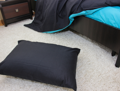 Двоспальний набір однотонної постільної білизни 180*220 із Бязі "Gold" №154025AB Черешенька™