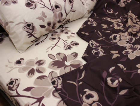 Євро-максі набір постільної білизни 200*220 із Ранфорсу №183176AB Черешенка™