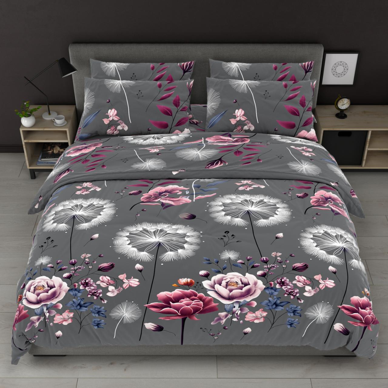 Ткань для постельного белья Бязь "Gold" Lux GL8366