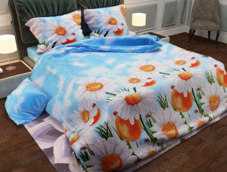 Ткань для постельного белья Бязь "Gold" Lux GL182