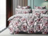 Семейный набор хлопкового постельного белья из Сатина №44252AB Черешенка™
