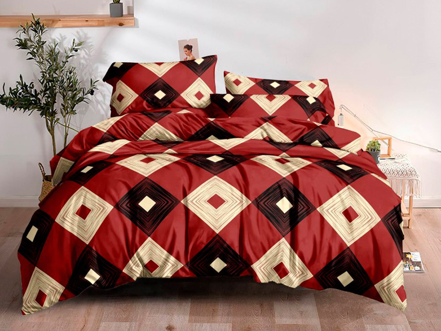 Евро набор постельного белья 200*220 из поликотона №201161 Черешенка™