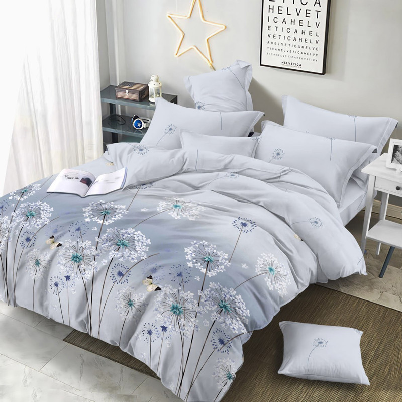 Ткань для постельного белья Бязь "Gold" Lux GL3531blue-gold