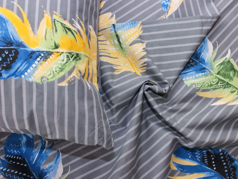 Двуспальный набор постельного белья 180*220 из Бязи "Gold" №154206 Черешенка™