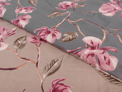 Сімейний набір постільної білизни із Бязі "Gold" №151232AB Черешенка™