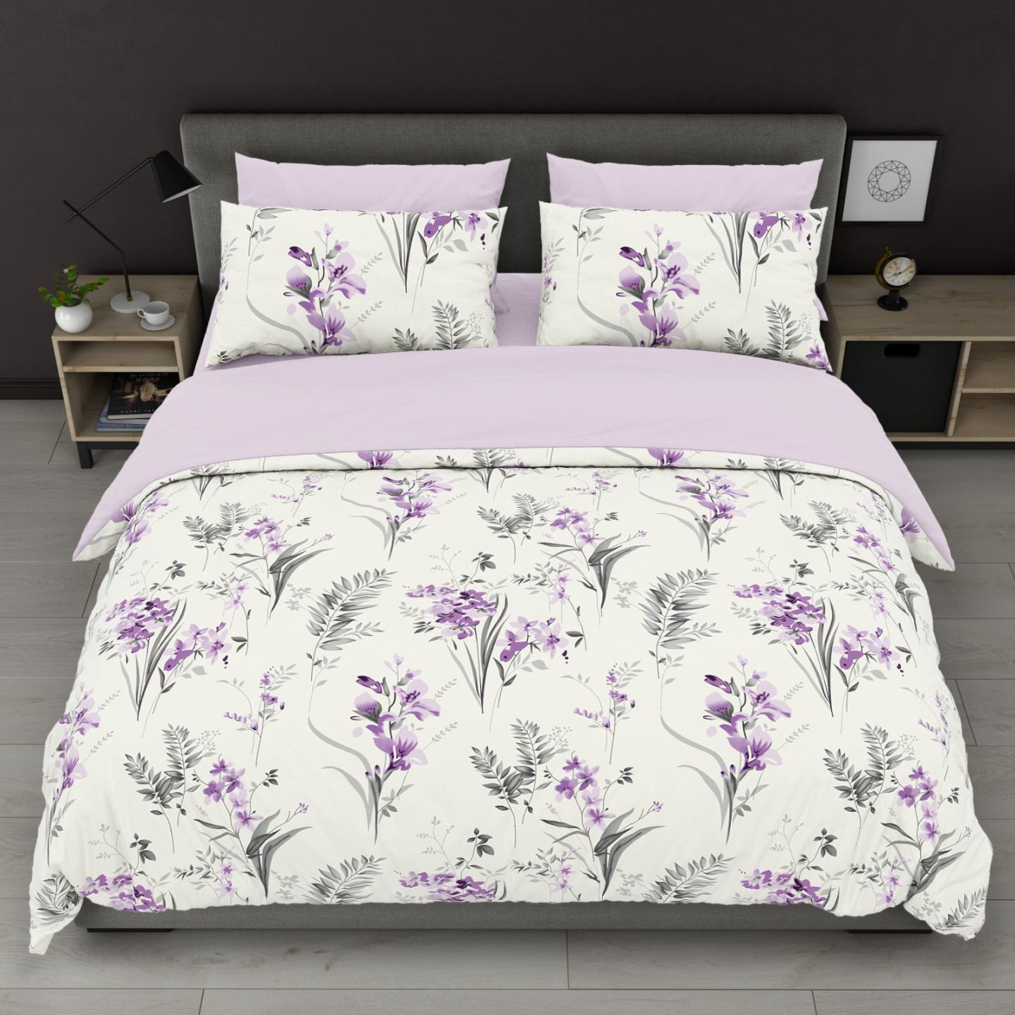 Ткань для постельного белья Бязь "Gold" Lux GL8300 (A+B) - (50м+50м)